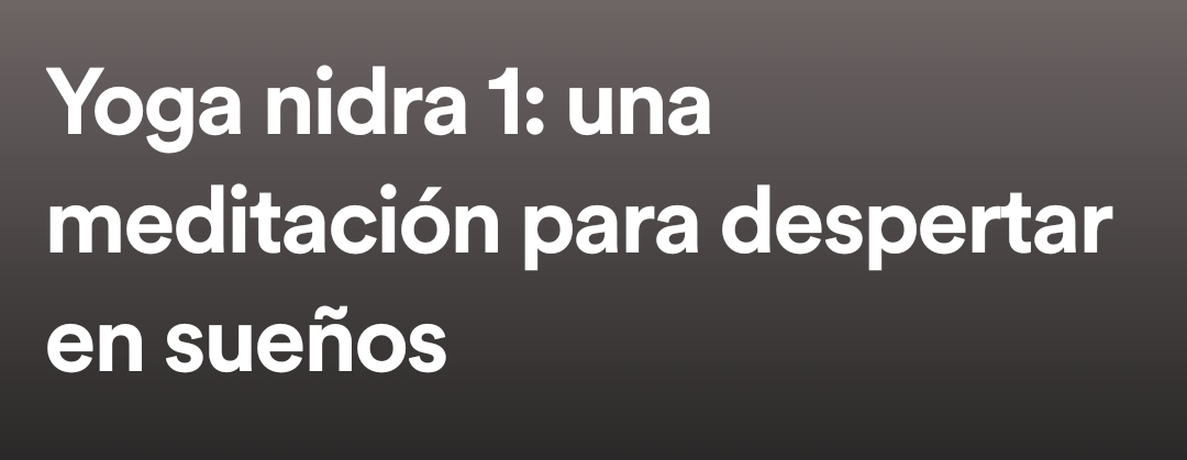 Meditación guiada de yoga nidra – Caminos de Conciencia